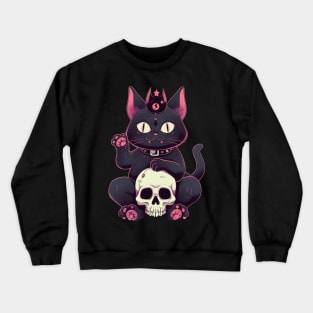 Demon Kitty Crewneck Sweatshirt